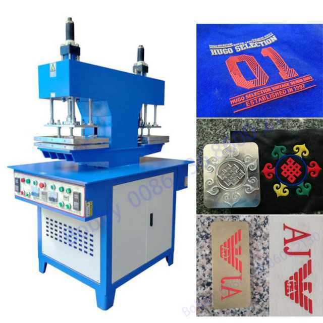 Silicone label embossing label making machine